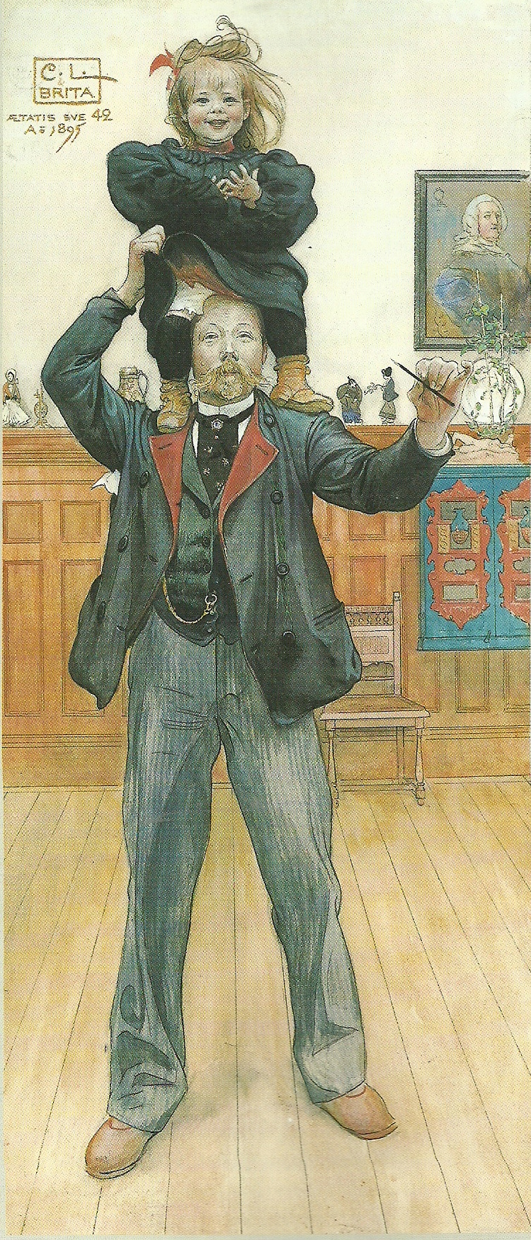 Carl Larsson brita och jag